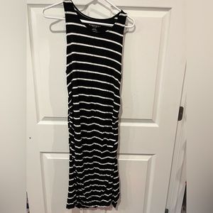 Black and white striped Liz Lange for Target maternity dress - XL